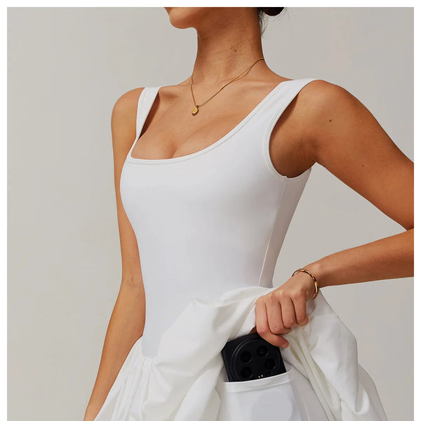 Hermoso traje deportivo para mujer, perfecto para varios tipos de deportes