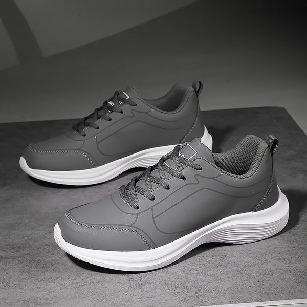 Zapatos para hombre, zapatillas cálidas de invierno para hombre, zapatos antideslizantes transpirables, zapatos informales suaves con cordones, ligeros