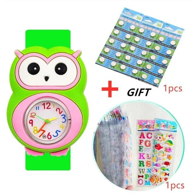 Reloj de unicornio juguetes para niños, relojes de cuarzo para niños, reloj para niños, reloj para bebé, regalo de Navidad