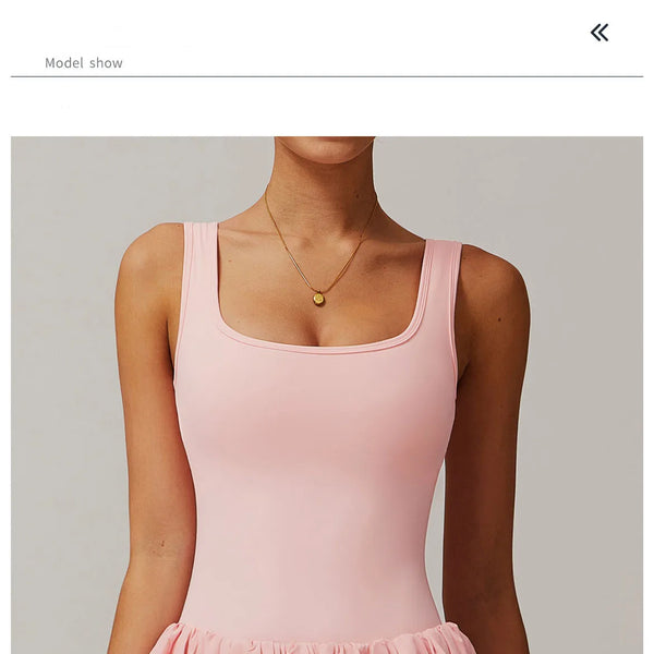 Hermoso traje deportivo para mujer, perfecto para varios tipos de deportes