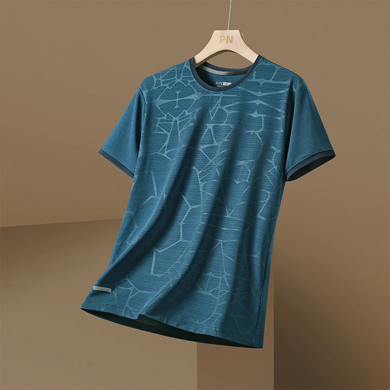 Camiseta deportiva de secado rápido para hombre, camiseta para correr