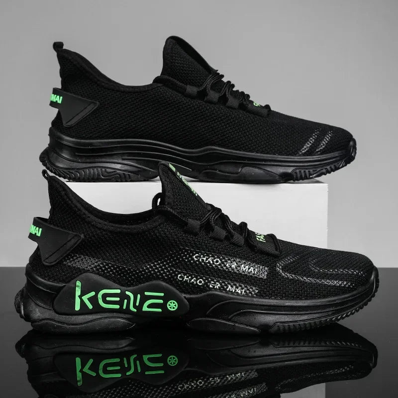 Nuevas zapatillas deportivas informales para hombre, zapatos de coco para correr deportes
