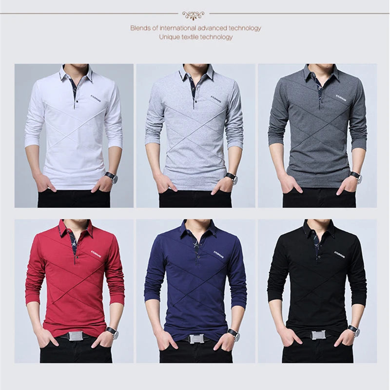 camisa de marca TFETTERS, Camiseta larga para hombre, camiseta de diseñador a rayas vuelto, Camiseta holgada informal ajustada de algodón para hombre de talla grande