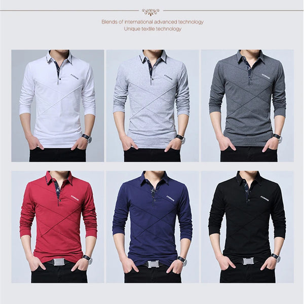 camisa de marca TFETTERS, Camiseta larga para hombre, camiseta de diseñador a rayas vuelto, Camiseta holgada informal ajustada de algodón para hombre de talla grande