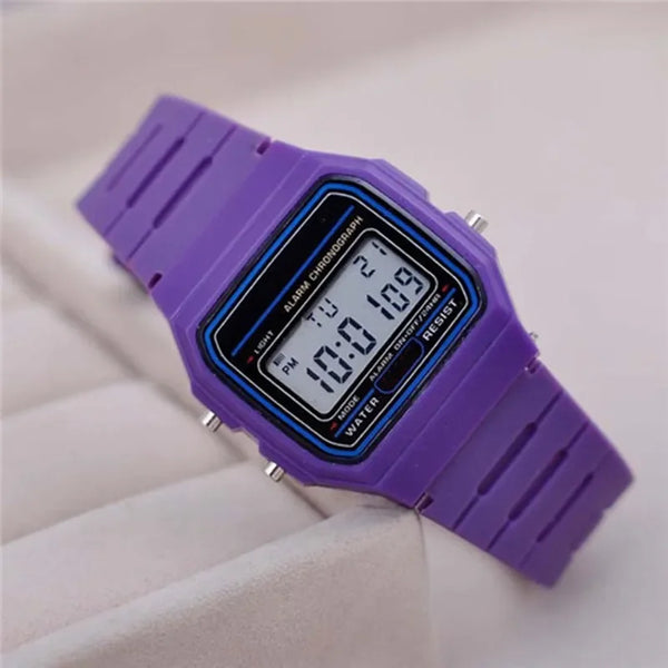 Reloj simple y llamativo para hombre, con esfera cuadrada pequeña, banda de silicona, reloj informal de moda para hombre