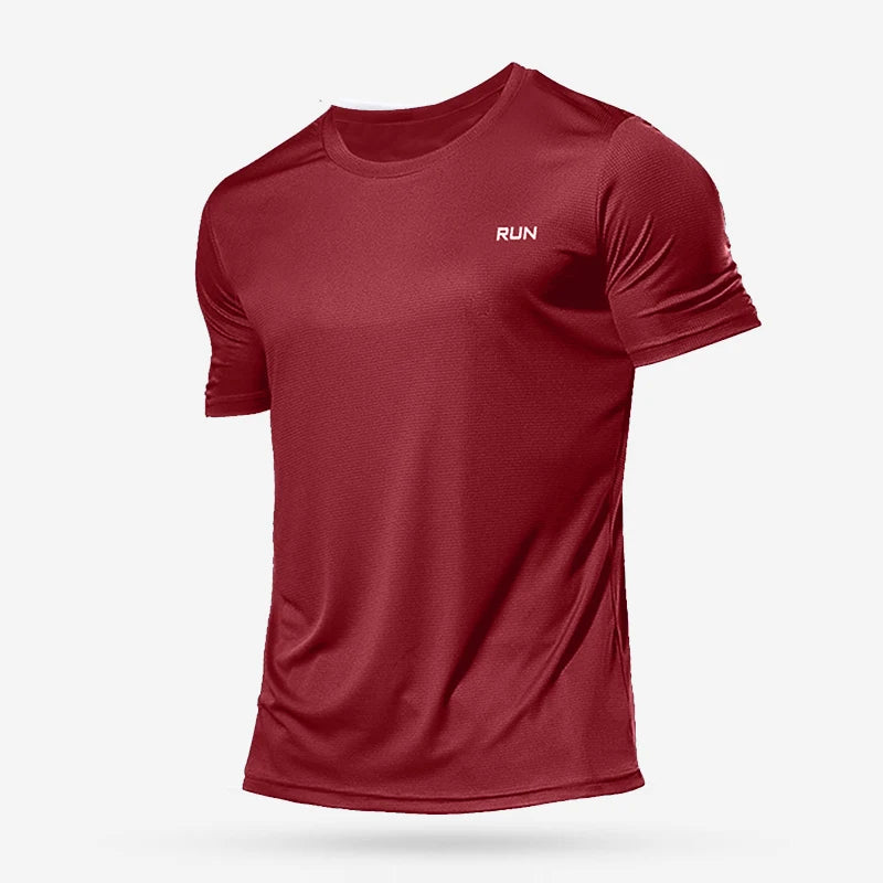 Camisetas deportiva para hombre, Camiseta deportiva de compresión de secado rápido, gimnasio y Fitness
