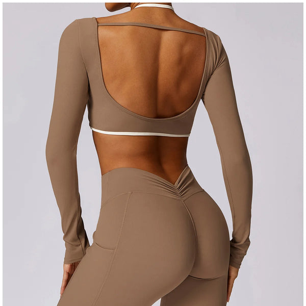 Conjunto deportivo para mujer, conjunto de 2 unidades ajustables y cómodos.