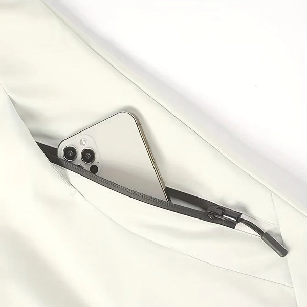 Chaqueta impermeable para hombre, impermeable exterior ligero con capucha para exteriores, chaqueta a prueba de viento para senderismo, chaquetas para escalar al aire libre