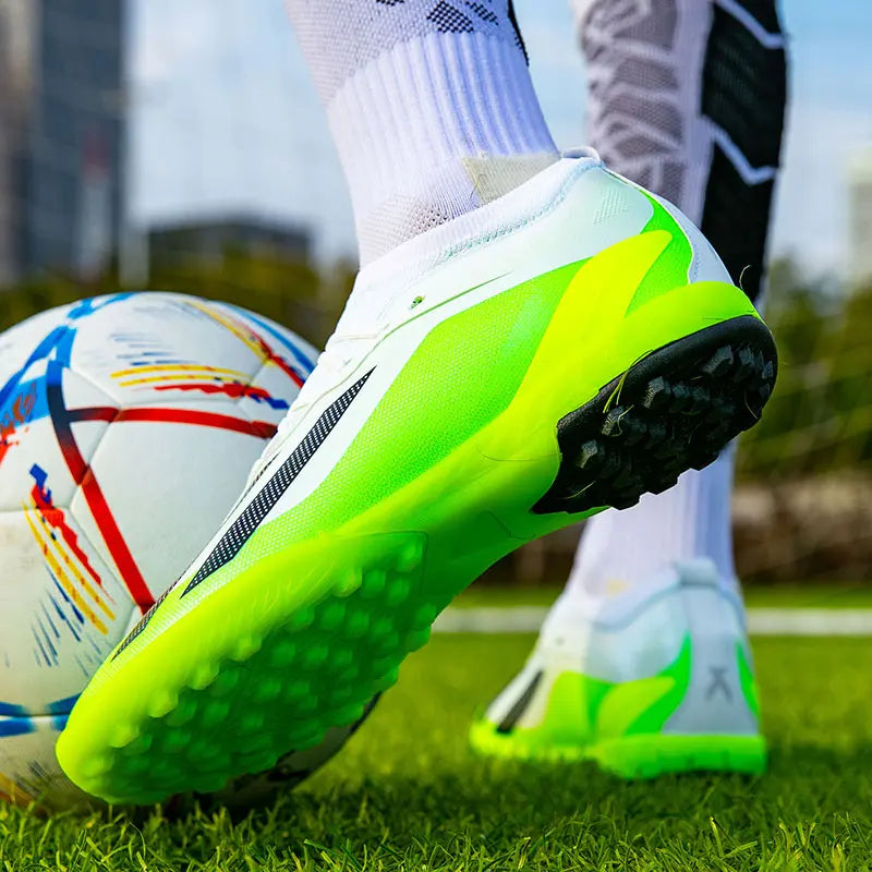 Zapatos de fútbol originales para hombres profesionales, botines de fútbol de entrenamiento de sociedad interior, zapatos de fútbol antideslizantes