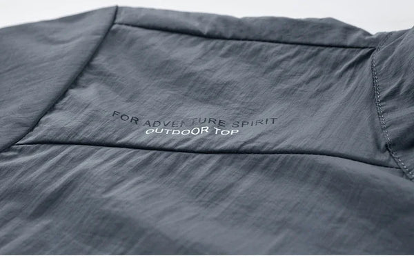 Chaqueta de senderismo de secado rápido para hombre, abrigos impermeables con protección solar UV, para deportes al aire libre, pesca, Camping, correr, verano