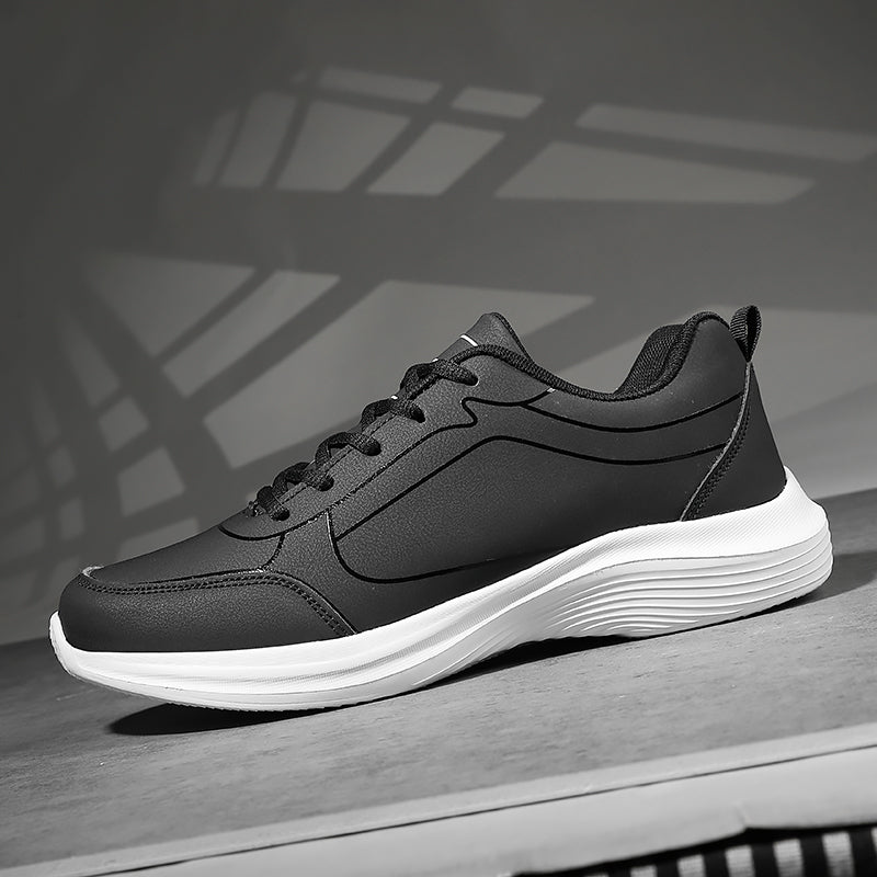 Zapatos para hombre, zapatillas cálidas de invierno para hombre, zapatos antideslizantes transpirables, zapatos informales suaves con cordones, ligeros