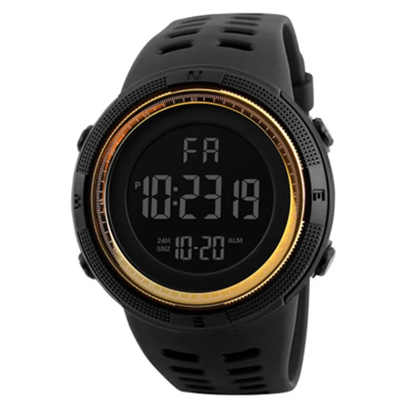 Reloj electrónico de alta calidad  para hombre, reloj luminoso diseño deportivo