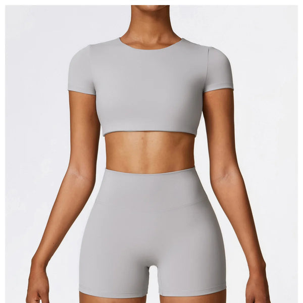 Conjunto deportivo de 2 piezas para mujer, muévete con comodidad y seguridad al momento de hacer ejercicio