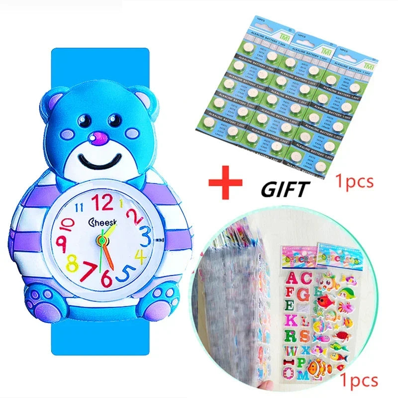 Reloj de unicornio juguetes para niños, relojes de cuarzo para niños, reloj para niños, reloj para bebé, regalo de Navidad