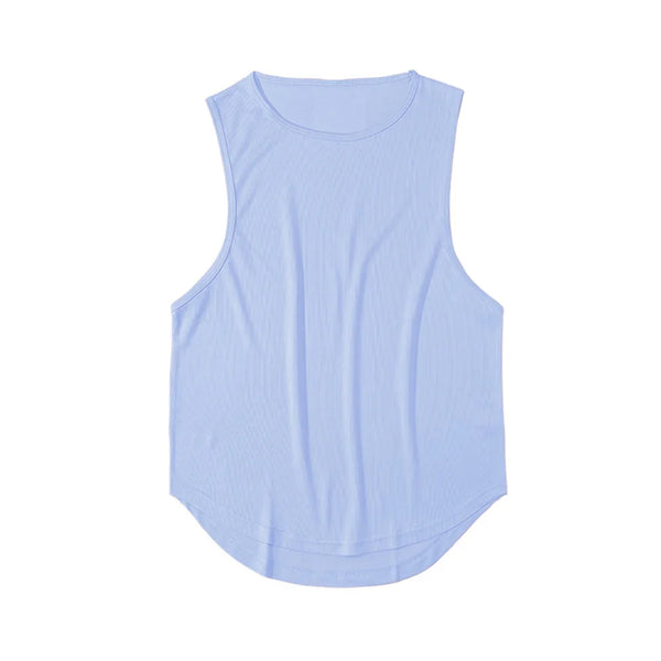 Camiseta deportiva sin mangas para hombre, camiseta sin mangas transpirable de secado rápido para correr, entrenamiento, maratón, chaleco deportivo