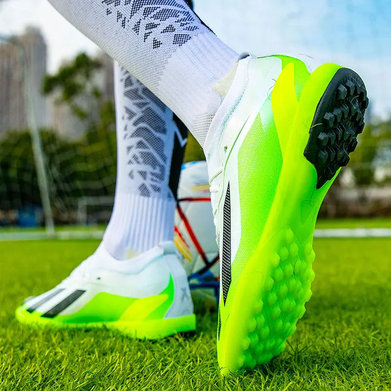 Zapatos de fútbol originales para hombres profesionales, botines de fútbol de entrenamiento de sociedad interior, zapatos de fútbol antideslizantes