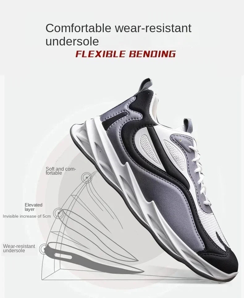 Zapatos deportivos para hombre, zapatos informales cómodos y transpirables, zapatos deportivos populares de alta calidad a la moda para hombre