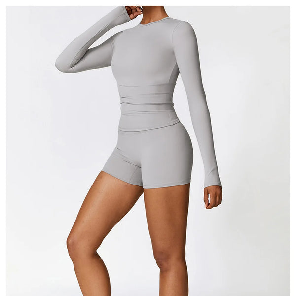 Conjunto deportivo de 2 piezas para mujer, muévete con comodidad y seguridad al momento de hacer ejercicio