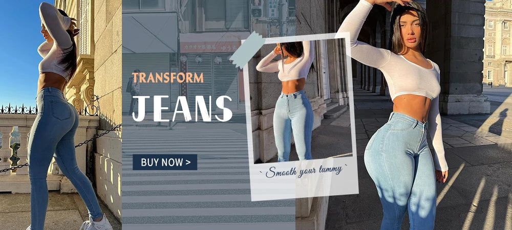 Pantalon jean para mujer que realzan tu belleza y figura con estilo y elegancia