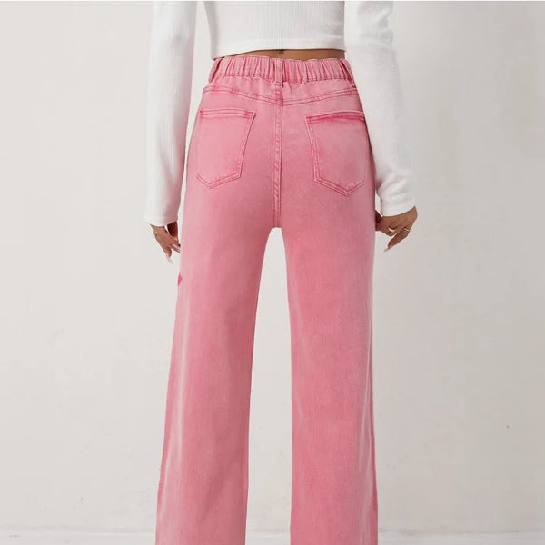 Espectacular pantalon con estampado de estrellas para una mujer unica y elegante