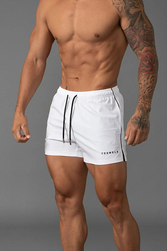 Pantalones cortos deportivos para hombre, Shorts transpirables de tres puntos para correr y Fitness, verano, novedad de 2023