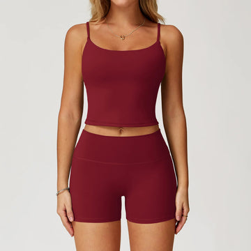 Conjunto rojo cereza 1