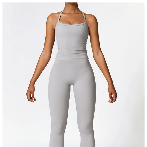 Conjunto deportivo de 2 piezas para mujer, muévete con comodidad y seguridad al momento de hacer ejercicio