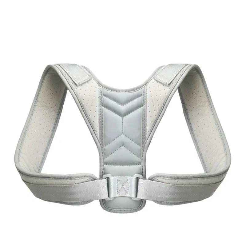 Corrector de postura para clavícula, columna vertebral, cinturón ajustable, Unisex, parte superior de la espalda, hombro, corrección de postura Lumbar