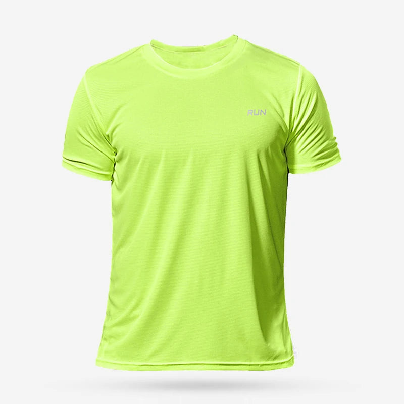 Camisetas deportiva para hombre, Camiseta deportiva de compresión de secado rápido, gimnasio y Fitness