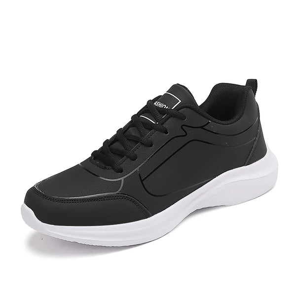 Zapatos para hombre, zapatillas cálidas de invierno para hombre, zapatos antideslizantes transpirables, zapatos informales suaves con cordones, ligeros