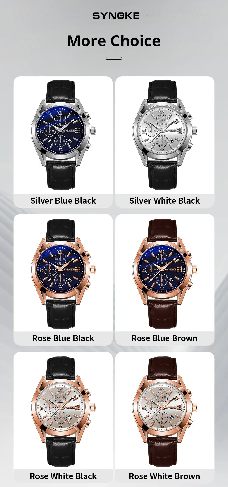 Reloj de cuarzo para hombre, cronógrafo con correa No mecánica, de aleación, con brillo nocturno, resistente al agua, con calendario, a la moda, para negocios