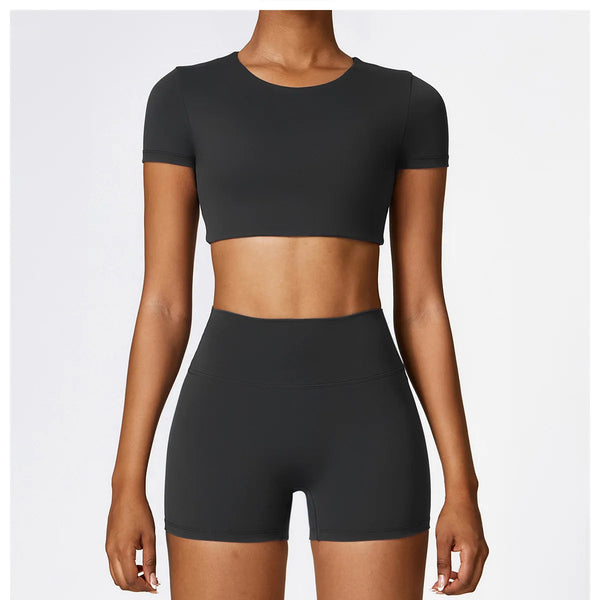 Conjunto deportivo de 2 piezas para mujer, muévete con comodidad y seguridad al momento de hacer ejercicio