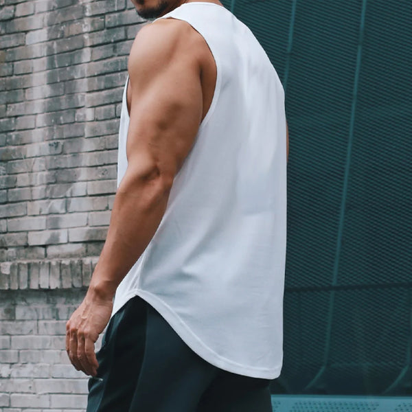Camiseta deportiva sin mangas para hombre, camiseta sin mangas transpirable de secado rápido para correr, entrenamiento, maratón, chaleco deportivo