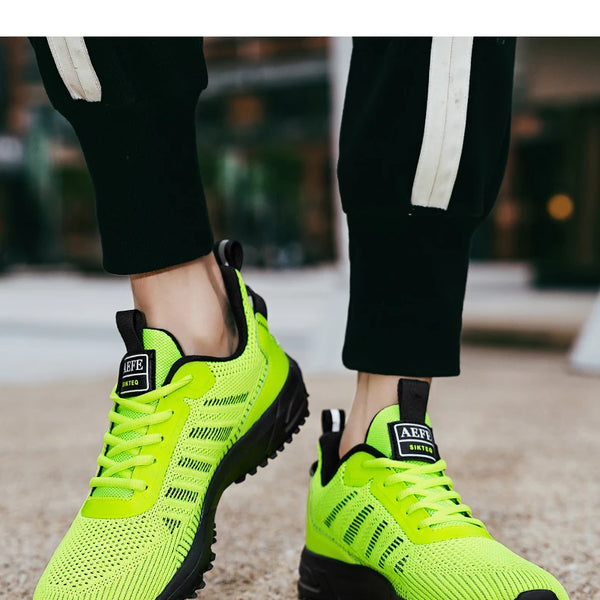 Zapatos deportivos para hombre, zapatos transpirables para exteriores, zapatillas ligeras para hombre, calzado de entrenamiento atlético cómodo