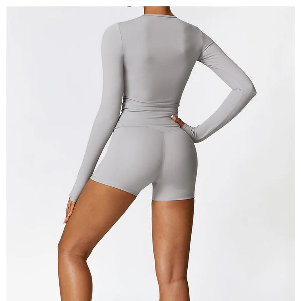 Conjunto deportivo de 2 piezas para mujer, muévete con comodidad y seguridad al momento de hacer ejercicio