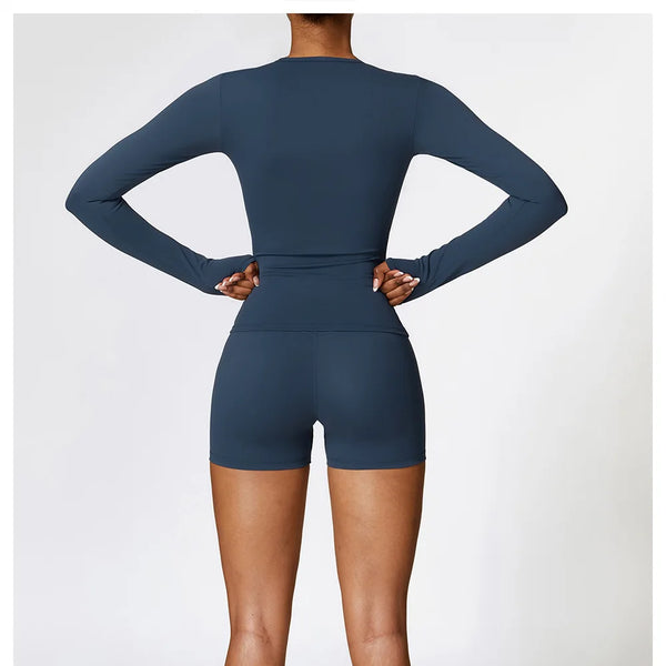 Conjunto deportivo de 2 piezas para mujer, muévete con comodidad y seguridad al momento de hacer ejercicio