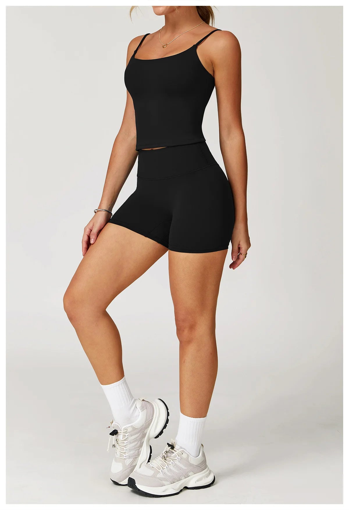 Conjunto deportivo de 2 piezas para mujer, atractivo y cómodo