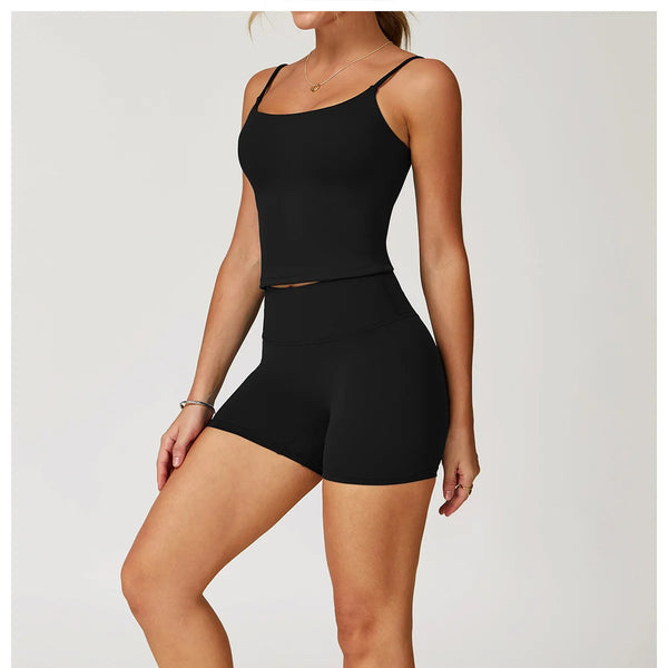 Conjunto deportivo de 2 piezas para mujer, atractivo y cómodo