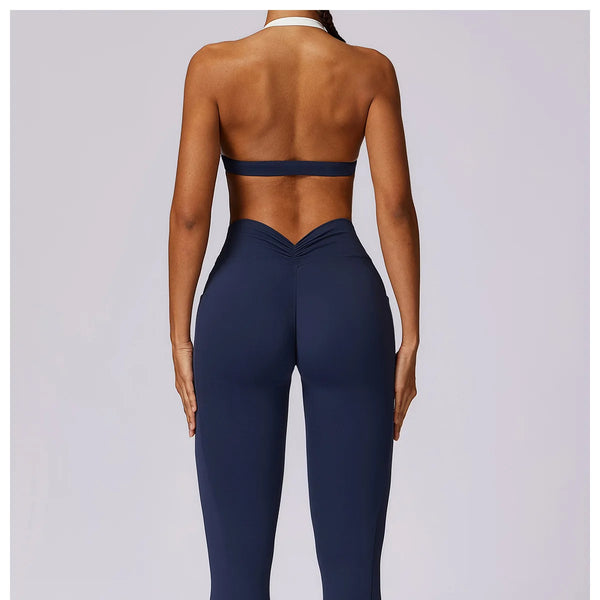 Conjunto deportivo para mujer, conjunto de 2 unidades ajustables y cómodos.