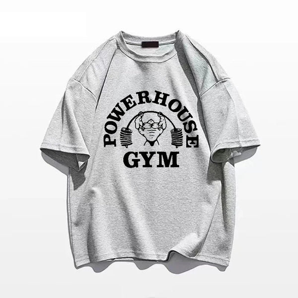 Camisetas de gimnasio de verano, moda deportiva, camiseta para hombre.