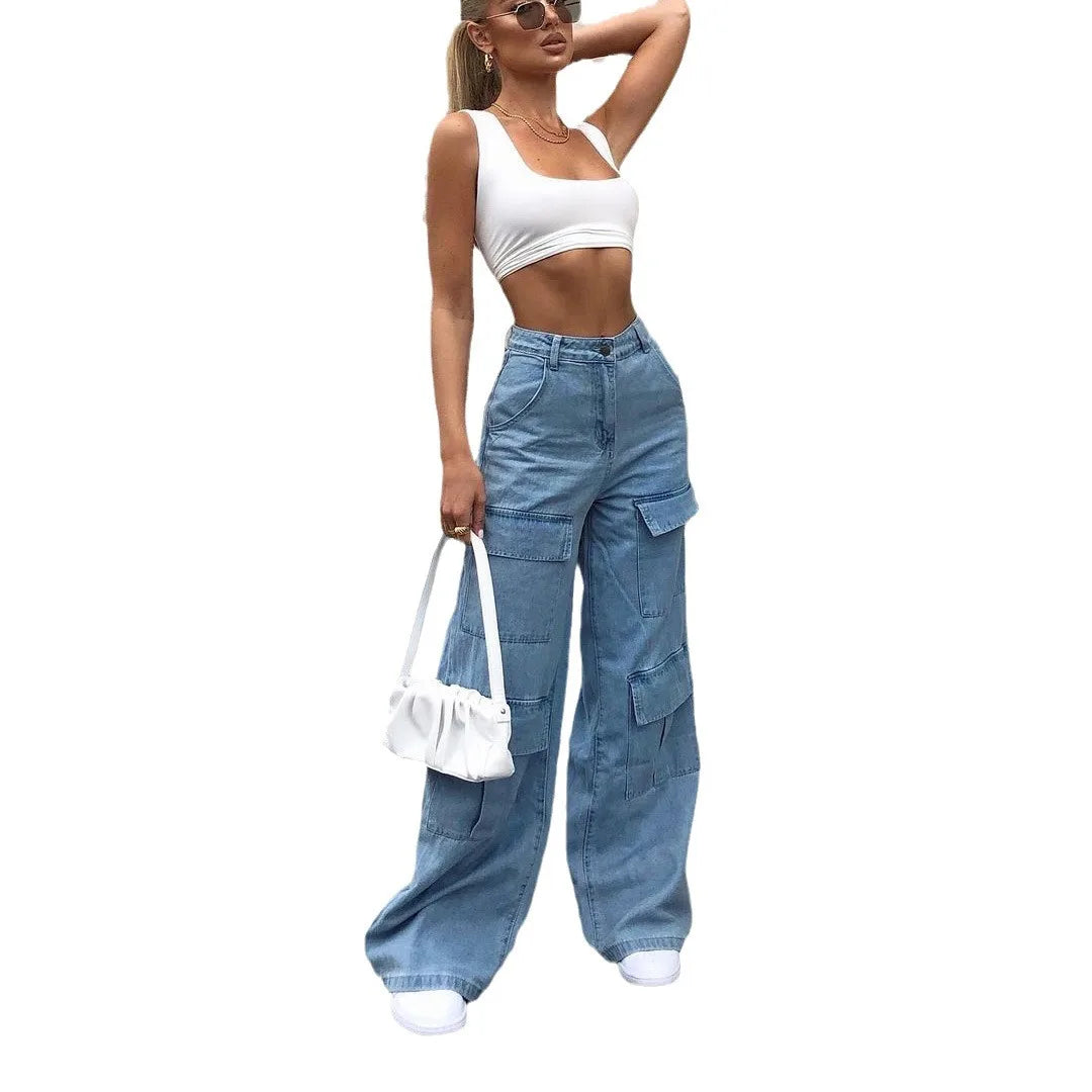 Jean para mujer casual de alta calidad, para vestir a la moda todos los dias