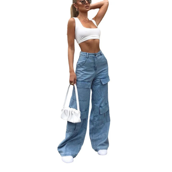 Jean para mujer casual de alta calidad, para vestir a la moda todos los dias