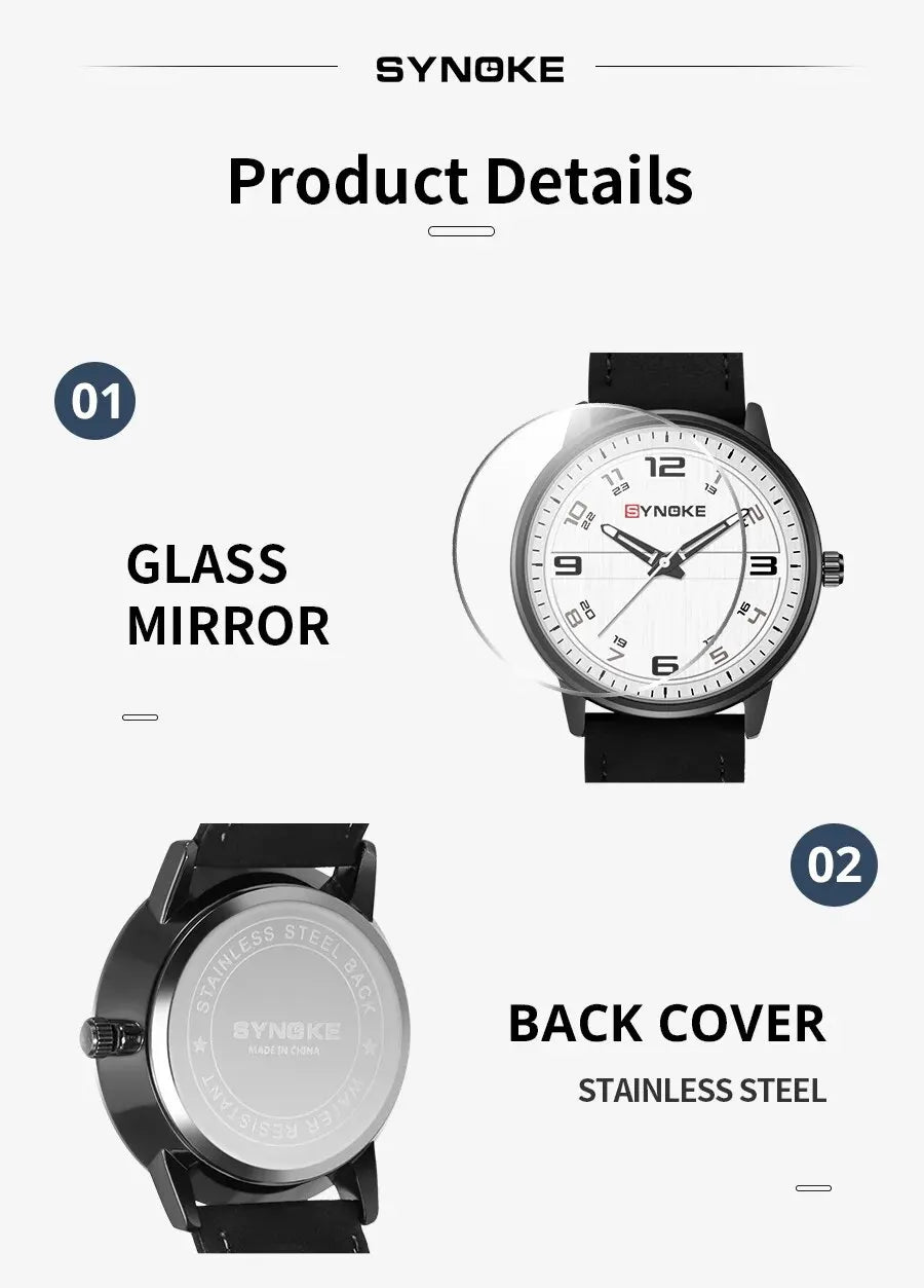 Reloj de cuarzo para hombre, cronógrafo Retro con correa de negocios, sencillo, deportivo, no mecánico