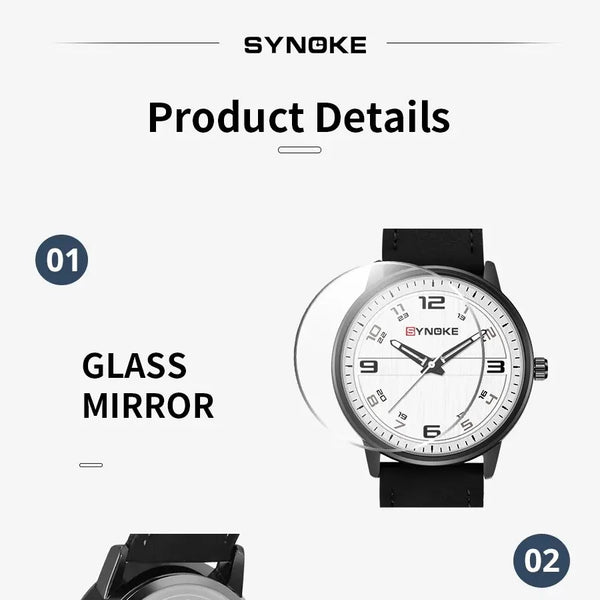 Reloj de cuarzo para hombre, cronógrafo Retro con correa de negocios, sencillo, deportivo, no mecánico