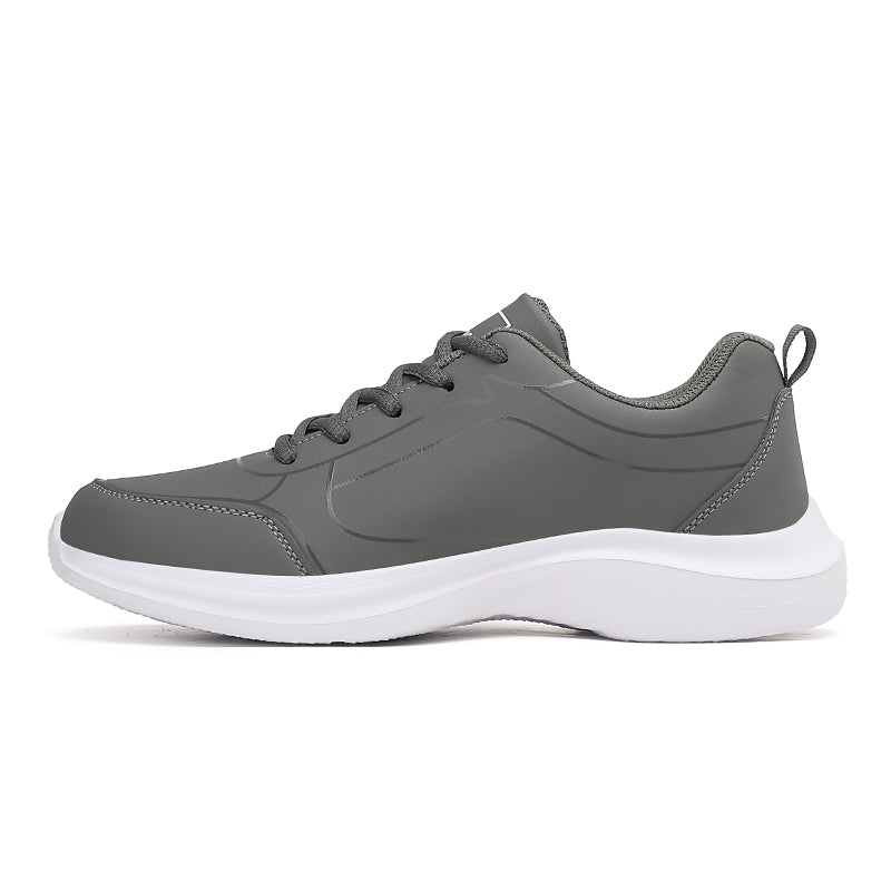 Zapatos para hombre, zapatillas cálidas de invierno para hombre, zapatos antideslizantes transpirables, zapatos informales suaves con cordones, ligeros