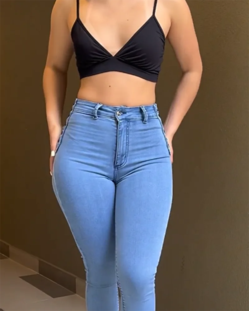 Pantalon jean para mujer que realzan tu belleza y figura con estilo y elegancia