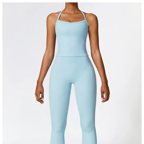 Conjunto deportivo de 2 piezas para mujer, muévete con comodidad y seguridad al momento de hacer ejercicio