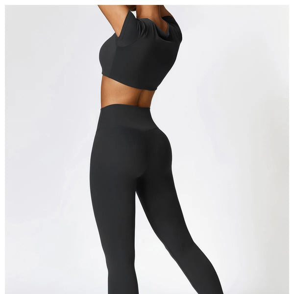 Conjunto deportivo de 2 piezas para mujer, muévete con comodidad y seguridad al momento de hacer ejercicio