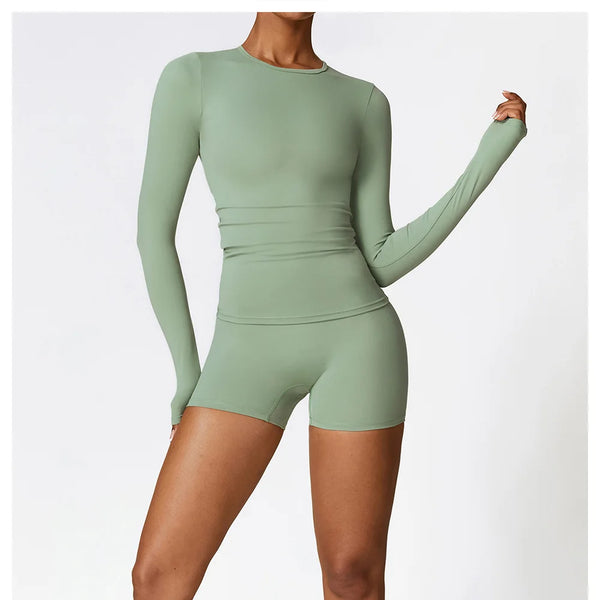 Conjunto deportivo de 2 piezas para mujer, muévete con comodidad y seguridad al momento de hacer ejercicio