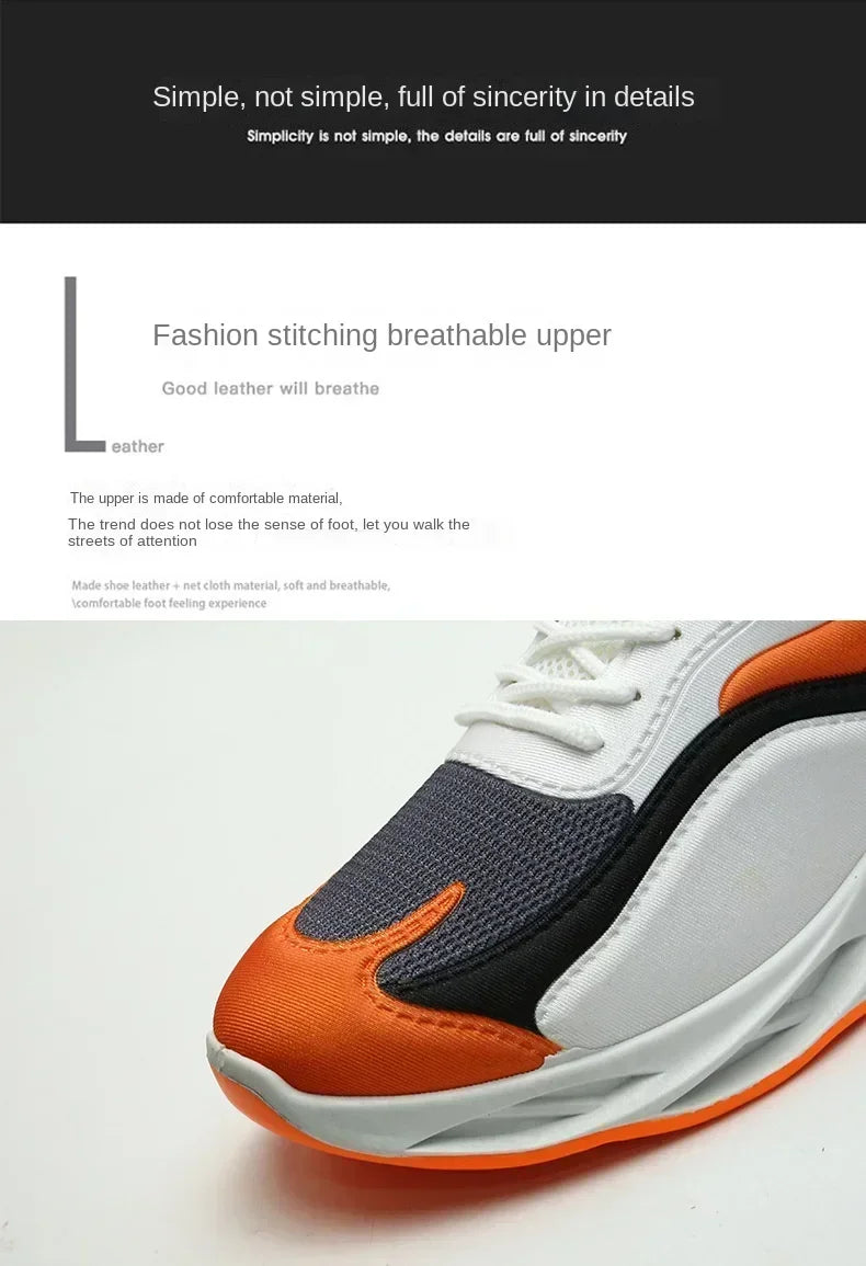 Zapatos deportivos para hombre, zapatos informales cómodos y transpirables, zapatos deportivos populares de alta calidad a la moda para hombre